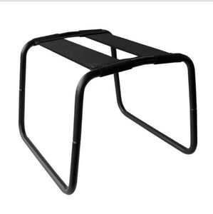 Toughage Chaise de sexe en apesanteur Décadence Bounce Swing Chair Chaise en métal Bandage Produit Tabouret Multifonction Sex Furniture Sex Toy pour les couples