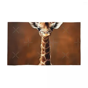 Girafa para bebés de toalla 40x70cm de lavado de la cara para lavar la piel adecuada para viajero de piscina