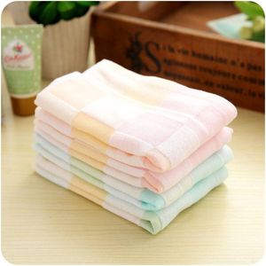 Serviette coton nécessités quotidiennes petits enfants carré mignon bébé lavage né bavoir épais salive 1 pièces/lot