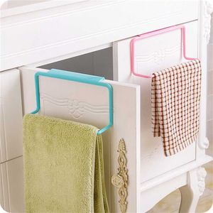 Porte-serviettes support suspendu organisateur salle de bains armoires de cuisine placard cintre lavage tissu crochet étagère support de rangement 211102