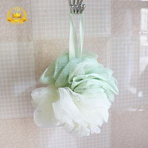 Éponges de douche en forme de serviette, Pouf en maille, Loofahs de bain, éponge pour le bain