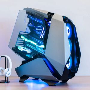 Towers Jonsbo Mod5 Open Type PC Gamer Cabinet Esports Players Mecha Chassis Support ATX Motherboard 360 WaterCooled 5V Argb PC Case