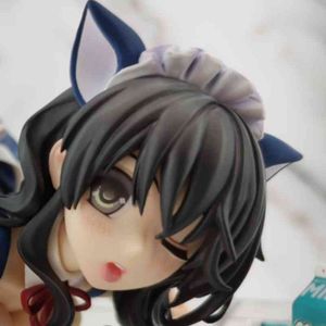 Jouet 18cm anime japonais chat lap lait indigène misaki kurehito sexy figure pvc adulte action de collection modèle de collection Toys 240308