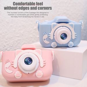 Toy Cameras Children Camera Toys 2000w Pixel HD Cartoon Kids Digital Camera Dual Cameras Mini Camera Slr Camera Kid Toy 230307