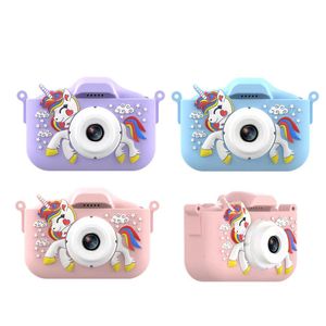 Toy Cameras Children Camera Waterproof 1080P HD Video Toys 2 Inch Color Display Kids Cartoon Cute Outdoor SLR Kid 230911