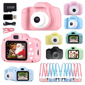 Caméras jouets Enfants Enfants Caméra Mini Jouets Éducatifs Pour Enfants Enfants Cadeaux Cadeau D'anniversaire Appareil Photo Numérique 1080P Projection Caméra Vidéo 230414