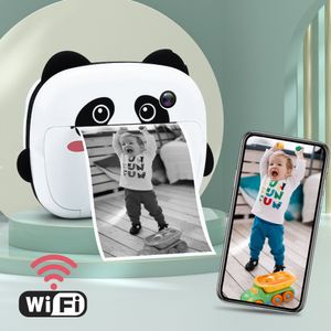 Caméras jouets Caméra à impression instantanée Impression thermique P o Enfant WIFI Numérique Filles Enfant 1080P HD Vidéo Garçons Cadeau de Naissance 230728