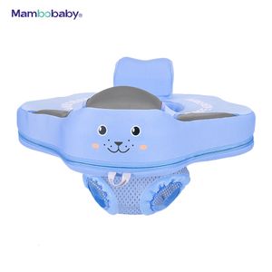 Tiendas de campaña de juguete Mambobaby B504 Flotador de asiento de piscina de bebé no inflable para 3-24 meses Anillo de natación de verano de bebé con asiento de seguridad 230720