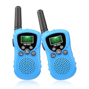 Juguete Walkie Talkies Talkie para niños Handheld 2 Way Radio Toys Max 3KM Long Rang Children Walky Talky con pantalla LCD Linterna 230616