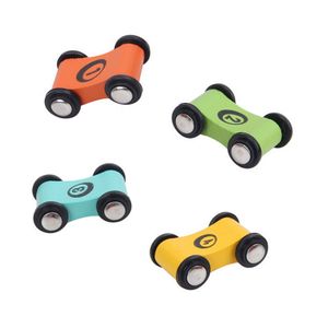 Jouet en bois glissière de vitesse Huili mini voiture en gros enfants éducation précoce puzzle jeu de société jouets