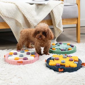 Toys Dog Interactive Puzzle Toys NonSlip Bowl Food Dispenser Slow Feeder Slowly Eating Pet Cat Dogs Training Game Pet Supplies 2023