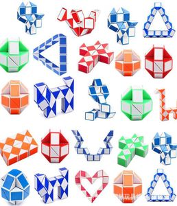 Jouets Mini serpent forme jouet jeu 3D Cubes Puzzle Puzzles cadeau intelligences aléatoires Supertop cadeaux 9410153