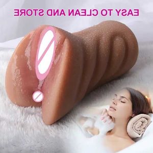 Juguetes Sex Doll Masajeador Masturbador para Hombres Mujeres Vaginal Succión Automática Herramienta Masculina Coño de Silicona Vagina Artificial Precio Máquina de Masturbación Sexual