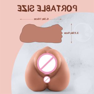 Jouets Sex Doll Masseur Masturbateur pour Hommes Femmes Vaginal Automatique Sucer Réaliste Vagin Silicone Poche Chatte Portable Sextoy Oral Adulte Produit