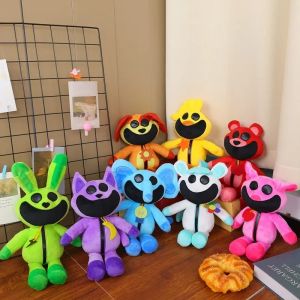 Toys souriants Criffes en peluche jouet souriant Catters Cat Nap Catnat Accion Doll Touet Soft Peluches Pillow