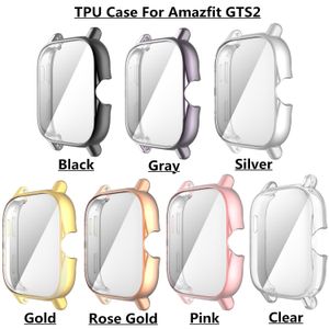 Couverture de protection TPU pour Amazfit GTS 2 2E 3 4 Étui de protecteur en plein écran pour Huami Amazfit Bip U Pro / GTS2 Watch Protection Shell
