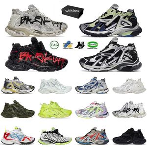 Track Runners 7.0 Designers chaussures Femmes Hommes Paris Baskets Rétro Graffiti Noir Rouge BOURGOGNE Déconstruction Pistes Jogging Randonnée Runner 7 Baskets