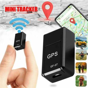 Trackers POP DUCK pas cher Mini personnel enfants micropuce localisation Tracker localisateur d'animaux de compagnie rechargeable SIM GF07 Mini chien traqueur d'animaux Gps