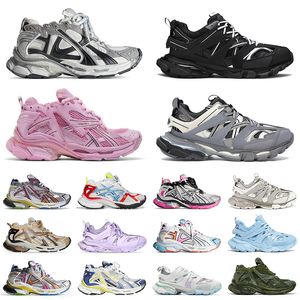 Tracks Runner 7 7.5 3.0 Designer Dress Chaussures mousse coureurs femmes Men Runners Tripler Luxury Tennis Trainers Big Size 46 Sneakers Track Runners Dhgate