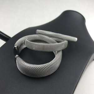 Comercio pulsera de acero inoxidable pulsera de alambre de acero joyería de hardware al por mayor se puede procesar 6mm 10mm 18mm extranjero