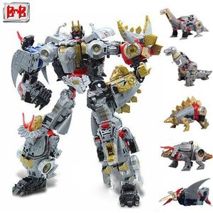 Transformation Toys Alloy Tyrannosaurus rexing Children's Transformation Robot Toy Toy