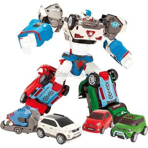 Juguetes de transformación Robots 3 en 1 Versión coreana de Deltatron robots de juguete transformadores Hermanos coreanos Dibujos animados Anime coches de juguete de transformación 2400315