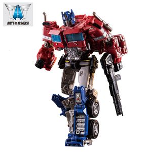 Transformation toys Robots AOYI YS04 YS-04 BMB Transformation Voyager Class OP Commander Action Figures Movie Model Deformation Car Robot KO SS38 Toy 230811