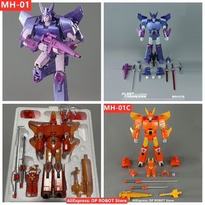 Transformation toys Robots In Stock MHZ TOYS Transformation MH01 MH01 MH01B MH01B MH01C MH01C Cyclonus Hurricane KO FT29 High Quality Figure With Box 230721