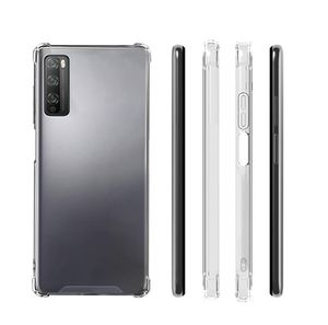 Estuches rígidos de acrílico transparente transparente para Huawei Honor X7 X8 X9 P20 P30 Lite Y9A Y9 Prime Y9S P Smart P40 Mate 30 40 Nova 8 9