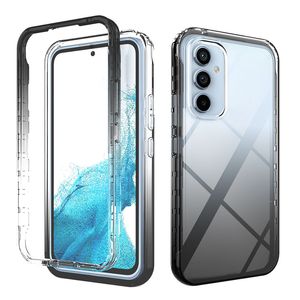 Funda de teléfono transparente para T-Mobile Revvl 6 6 pro 20XE TPU PC 2 en 1 Funda protectora a prueba de golpes oppbag