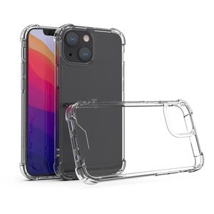 Étuis de téléphone rigides en acrylique hybride résistant aux chocs transparents résistant à la saleté pour iPhone 15 14 13 12 11 Pro XS Max XR 8 7 6 Plus Samsung S23 S22 S21 S20 Note20