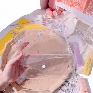 Voyage transparent PVC Cosmetic Sac Makeup Case bricolage Clear Making Bag Bath Rangement de baignoire Pouchée W Toitrage W Functial Organizer Sacs M4CX #