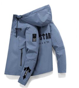 Trapstar Jacket 2023 Designer Veste pour hommes Printemps Automne Manteau Mode Sports à capuche Coupe-vent Casual Zipper Manteaux Homme Vêtements d'extérieur