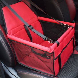 Travel Dog Car Seat Cover Folding Hammock Pet Carriers Bag Carrying For Cats Dogs transportin perro autostoel hond Hot sales