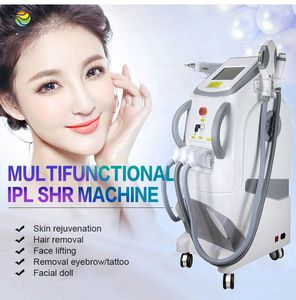 Produits tendance opt ipl elight rf Laser peau soins du visage épilation ipl visage poupée machine avec Q switch tatouage pigmentation équipement de traitement