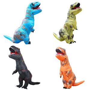 Trex Cosplay Dinosaur iantable costume fête s fantaisie mascot anime halloween for adulte kids dino dessin animé 220812