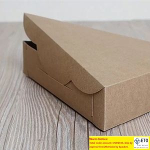 Triangle boîte à pizza boîtes d'emballage boîte à pizza papier d'emballage alimentaire fournitures de gâteau gsh