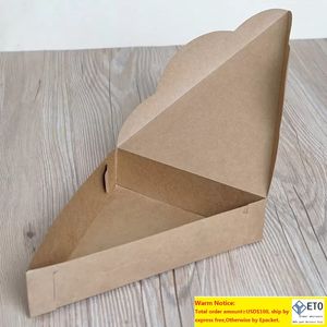 Empaquetado de caja de pizza triangular Cajas de caja de pizzaPapel para envolver alimentos