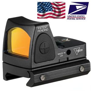 Trijicon RMR mira de punto rojo colimador/mira réflex compatible con Weaver carril de 20mm para Airsoft/Rifle de caza jh602