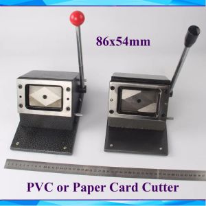 Trimmer Heavy Duty 86*54 mm PVC o Nombre de la tarjeta de papel Manual Id Id Film Credit Die Punch Cutter