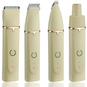 Trimmers 4 sur 1 Coiffure électrique Trimmer Grooming Cippers for Pet Trimmer Nail Grinder Professional Cutter Machine Cutting Tool pour chiens