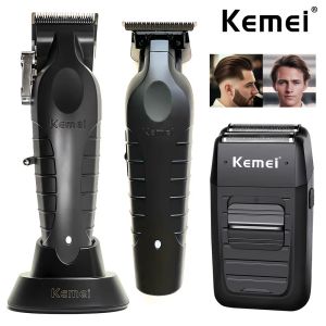 Trimmers Kemei KM2296 KM2299 KM1102 Hair Clipper Kit Men's Electric Shaver Hair Trimmer Machine Professional Hair Cutting Machine