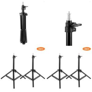 Trípodes 2 unids 68 cm Pography Video Studio Light Trípode Soporte de soporte con 1/4 tornillo para soporte de lámpara de caja suave LED Drop Entrega Dh26C