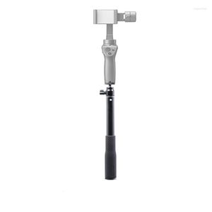 Trípodes extensibles Selfie Stick soporte de aluminio monopié para DJI Osmo Mobile 2 3 cámara de bolsillo accesorios de acción