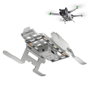 Trípodes Mini 3 Pro Light Landing Gear Plegable con LED Compatible para Drone Accesorio Doble Protección