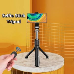 Trípodes Roreta inalámbrico Bluetooth Selfie trípode monopods plegables para teléfonos inteligentes Selfie Stick al por mayor 231020