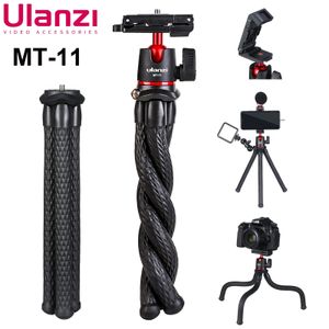 Trépieds Ulanzi MT11 trépied Flexible pour téléphone DSLR support d'appareil photo avec télécommande Mini pattes de poulpe 13 14 Pro Max support 231018