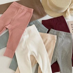 Pantalons de printemps pour enfants de 0 à 2 ans, Leggings avec bande lumineuse, pantalons d'automne pour filles