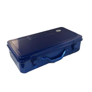 Caja de herramientas para maletero TRUSCO T-410, 16,5 8,7 4,3 pulgadas (418 222 x 110 mm), azul