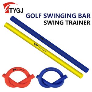 TTYGJ INDOOR Solf Golf Multifonctionnel Swing Aid Golf Power Stick Swing Trainer Soft Training Training Power Whip Swing Swing Stick 240122